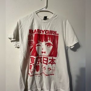 Graphic T-shirt, Size M,